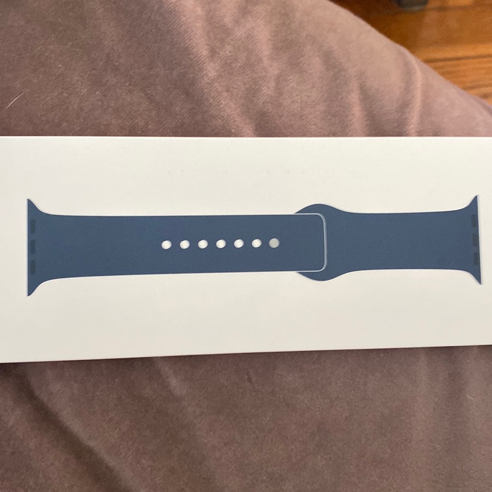 Apple Watch Abyss Blue Sport Band